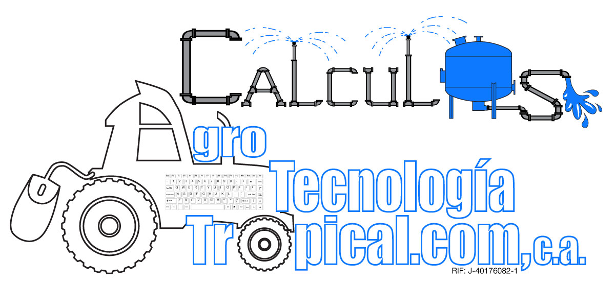 El software de fertirriego estábajo la marca de calculos agro tecnologia tropical